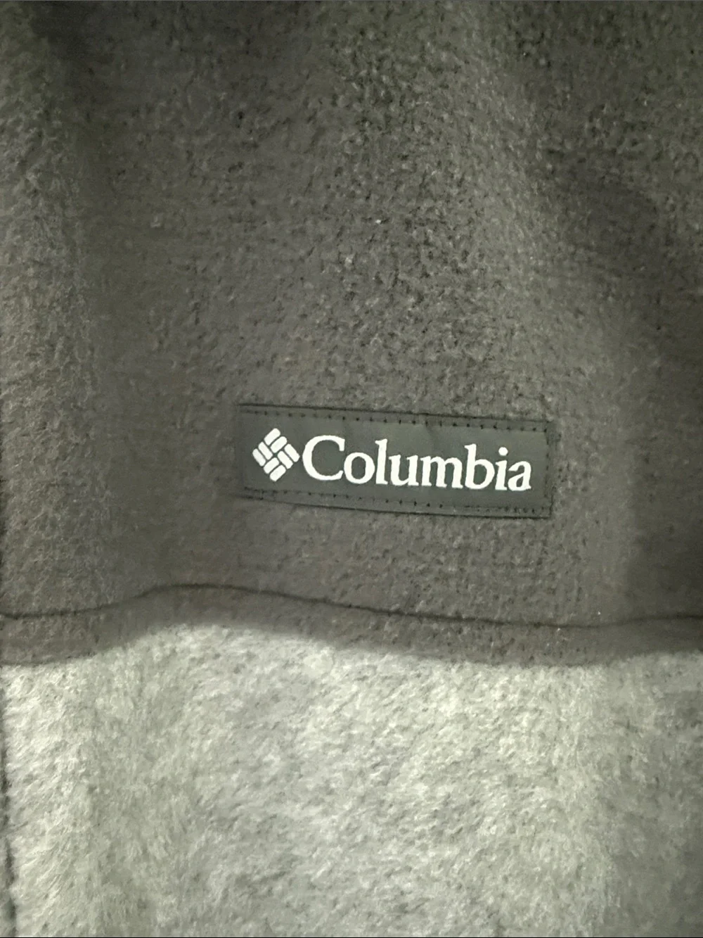 Columbia Two-Tone Gray Full-Zip Fleece Jacket